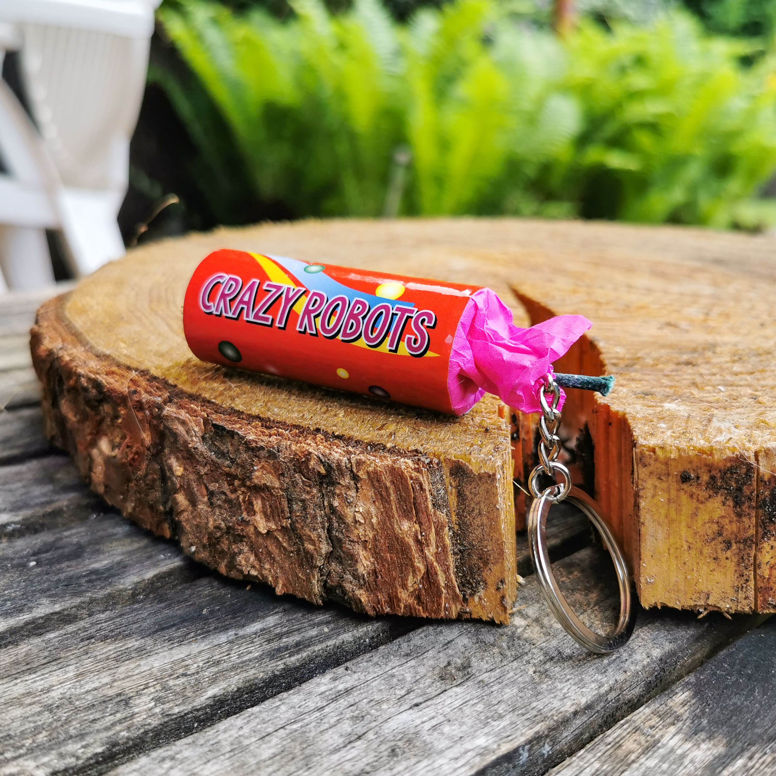 Crazy Robot BETA - Keyring